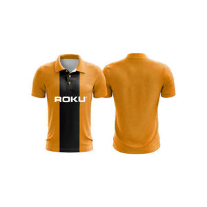 T-shirts personnalisés pour hommes maillots de sublimation de teinture complète personnalisés uniformes d'équipe t-shirts athlétiques personnalisés de sublimation - Product Image 3