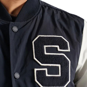 Servicio OEM, Chaqueta Bomber de Satén Personalizada de la Mejor Calidad, Chaqueta Varsity de Satén de Poliéster para Hombre y Mujer, Chaqueta de Béisbol de Invierno para Hombre - Product Image 5