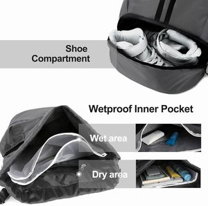 Sac de sport en toile personnalisé avec sangle réglable, sac de voyage sportif, vente en gros - Product Image 2