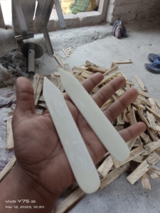 High Quality Natural Bone <b>Folder</b> Leather Burnishing Tool Paper Creaser Bookbinding Craft Tool Wholesale Manufacturer - Product Image 4