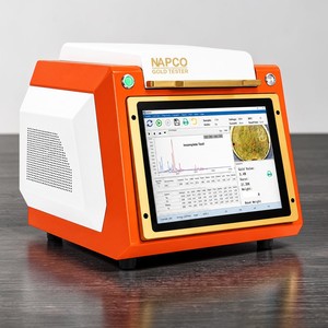 เครื่องวิเคราะห์โลหะมีค่าแบบ XRF ชนิดตั้งโต๊ะ เครื่องวัดสเปกโตรมิเตอร์รังสีเอกซ์ สำหรับทดสอบทอง เงิน ทองแดง ความแม่นยำสูง เครื่องวิเคราะห์ฟลูออเรสเซนซ์สำหรับเครื่องประดับ - Product Image 1