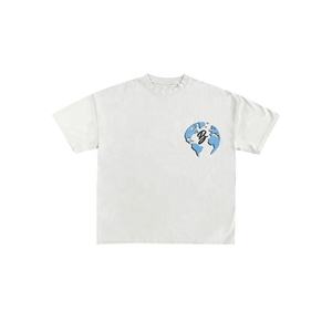 เสื้อยืดพิมพ์ลายดีไซน์ล่าสุดสำหรับผู้ชาย ทรงปกติ ผลิตตามแบบ OEM เหมาะสำหรับใส่ลำลองและเล่นกีฬา ฤดูใบไม้ผลิ - Product Image 5