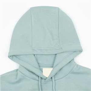 Sudadera con Capucha de Alta Calidad, Mezcla de Algodón y Poliéster, Tallas Grandes, Estilo Urbano, Color Sólido, con Logotipo Personalizado, para Hombre - Product Image 3
