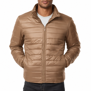 Chaqueta de Invierno para Hombre, Personalizada, de Alta Calidad, de Poliéster y Elastano, Cortavientos, Acolchada - Product Image 5