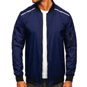 Meilleures ventes de la saison : Blousons bombardiers d'hiver pour hommes, col montant enduit, impression personnalisée du logo avant, haute performance - Product Image 1
