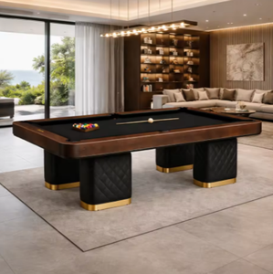 โต๊ะบิลเลียดรุ่นพิเศษ Monarch หนังกลับหรูหราทันสมัย ออกแบบสำหรับบ้าน โรงแรม และคลับ - Product Image 2
