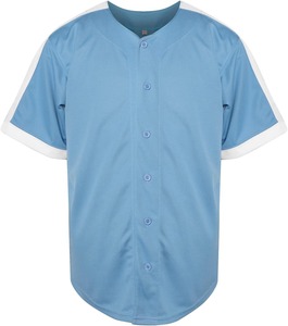 Maillot de baseball en polyester personnalisé avec logo DTF, fabricant en gros pour clubs sportifs, vêtements d'équipe professionnels durables - Product Image 2