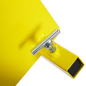 Yellow 10in. Pneumatic <b>Wheels</b> 600lb Capacity Panel <b>Dolly</b> <b>Dolly</b> & Movers - Product Image 4
