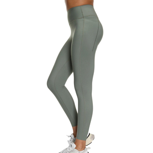Leggings de Yoga de Cintura Alta para Mujer, Color Sólido, Transpirables, Pantalones de Gimnasio, Fabricante OEM ODM Personalizado, Venta al Por Mayor - Product Image 6