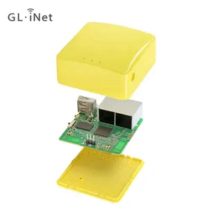 스마트 IOT 솔루션을위한 망고 GL-MT300N-V2 휴대용 와이어 가드 VPN 서비스 스마트 미니 라우터 Openwrt 라우터