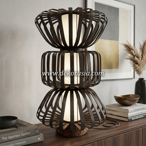 Lámpara de Mesa LED Flexible Ecológica Mayang con Control Táctil, Diseño Moderno para Sala de Estar, Dormitorio, Hotel, Decoración de Interiores del Hogar - Product Image 6
