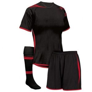 Custom Men's <b>Volleyball</b> Jersey <b>Set</b> Short Sleeve Sports Kit Heat-Transfer Printed 100% Polyester V-Neck Elastic Waist Quick Dry - Product Image 4