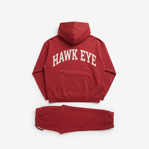 Hawk Eye Sports Sweat à capuche et survêtement intégral pour hommes adultes, en molleton fin 300g, respirant et antibactérien, idéal pour l'hiver - Product Image 6