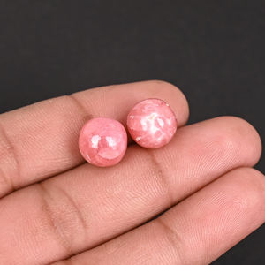 ขายส่งราคาดีที่สุด ลูกบอลโรโดโครไซต์ธรรมชาติขนาด 11 มม. คริสตัลบำบัดจิตวิญญาณ อัญมณีตกแต่งงานฝีมือ - Product Image 1