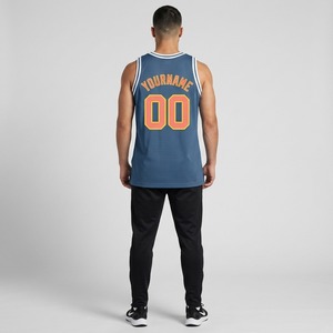 Wholesale High Quality Breathable Plus Size Men's Basketball Jersey Uniform Customizable Colors Logo Printed 100% Summer - Product Image 4