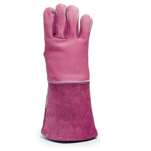 High Quality Long Sleeve Cowhide Split Leather Welder Working <b>Gloves</b> Wholesale Price Welding Hand Protection Safety Work <b>Gloves</b> - Product Image 3