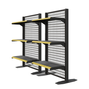 Modern Metal <b>Frame</b> Powder Coated Display Racks with Easy Assembly - Product Image 1