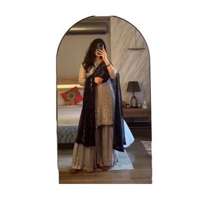 Salwar Kameez pakistanais de qualité supérieure pour les occasions de mariage, longueur au sol, pour femmes, à prix abordable - Product Image 2