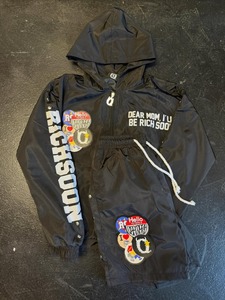 Conjunto Corto para Hombre OEM Personalizado de Alta Calidad, Sudadera con Cremallera de Nailon y Pantalones Cortos, Nuevo Conjunto Corto Cortavientos - Product Image 6