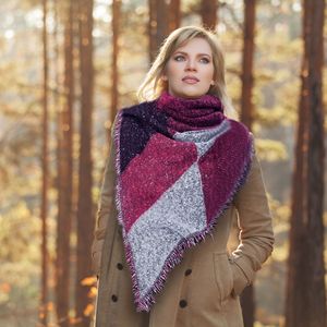 Sciarpa Invernale Morbida e Calda in Maglia per Donne - 190x65 cm - Product Image 3