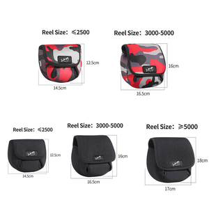 4MM Thickened Neoprene Fishing Reel <b>Bag</b> Waterproof Protective Cover Baitcasting Spinning Reel Pouch Wholesale - Product Image 2