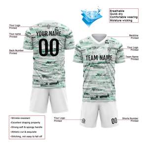 Uniforme de Fútbol para Hombre con Diseño Sublimado de Alta Calidad OEM / Nuevo Uniforme de Fútbol con Diseño Personalizado de Alta Calidad - Product Image 4