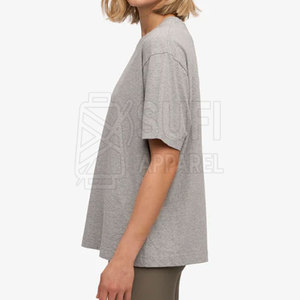 เสื้อยืดโอเวอร์ไซส์สำหรับผู้หญิงทรงแอธเลติกประสิทธิภาพสูง ตะเข็บออกแบบตามหลักสรีรศาสตร์ เพิ่มความคล่องตัวสำหรับผู้หญิงยุคใหม่ - Product Image 3