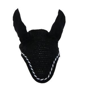 Cotton Horse Ear Net Fly Veil Customizable Horse Accessories Equestrian Equipment - Product Image 3