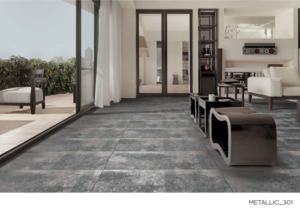 Azulejo Metálico de Porcelana Grand, 600x1200, Formato Grande, Superficie Brillante Premium, para Pared y Suelo, Diseño Interior y Exterior Moderno Plus Elite - Product Image 2