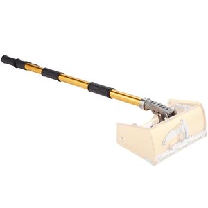 Manico di Prolunga Piatto in Alluminio per Cartongesso, Regolabile in Lunghezza da 40 a 64 Piedi, a 5 Sezioni, Non per Spatole da Intonaco - Product Image 1