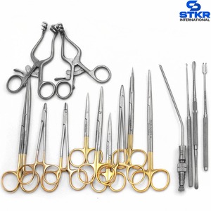 Kit d'instruments de chirurgie orthopédique mineure pour insertion de pellets de remplacement hormonal, 35 pièces en acier inoxydable, manuel, stérilisable - Product Image 6