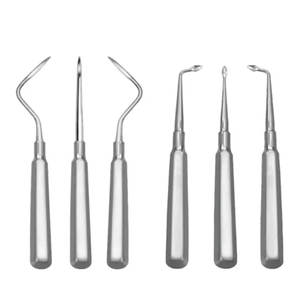 Dentavex DC-DCK-6088 Root Tooth Extracting Oral Surgery Instrument Set Ergonomic Grip 5 Jaw Positions CE Certified Manual Tool - Product Image 1