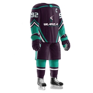 Uniforme de Hockey sobre hielo Unisex, uniforme de alta calidad con logotipo bordado, oferta - Product Image 2