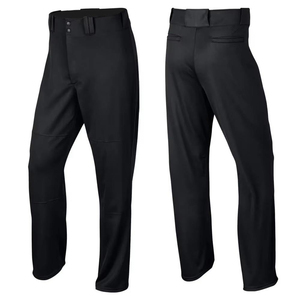 Pantalones de Béisbol Lisos y Cómodos, de Alta Calidad, Precio Razonable, Cierre Personalizado, Ropa Deportiva, Pantalones de Béisbol Negros - Product Image 6