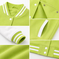 Veste universitaire élégante pour femme, en tissu doux, coupe décontractée et détails tendance pour un port quotidien confortable.