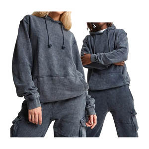 Survêtement unisexe en polyester/coton, prix de gros OEM, respirant, séchage rapide, épais, pour l'hiver, mode décontractée - Product Image 6