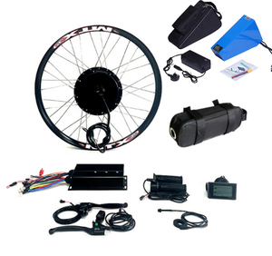 2000W Ebike Hub Motor Dönüşüm Kiti 48V 52V 72V Lityum Pil Dahil Komple Set - Product Image 1