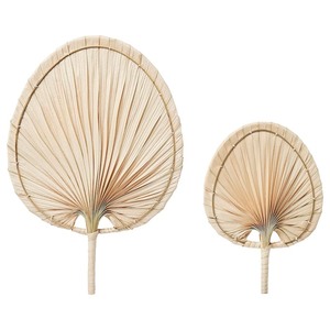 Ventilateur à main en bambou naturel coloré Souvenir de papier écologique peint décoration modèle lanterne artisanat modèles promotionnels - Product Image 5