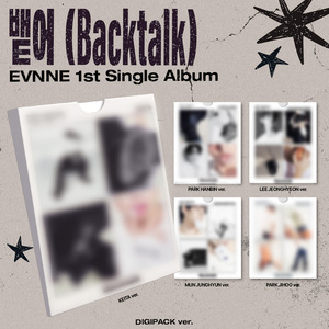 EVNNE - [ BACKTALK ] 1er single (version DIGIPACK) Album CD KPOP, best-seller en Corée, pour tous les âges - Product Image 4