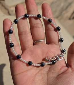 Black & White Moissanite diamond <b>Bracelet</b> Beautiful Diamond <b>Bracelet</b> - Product Image 4