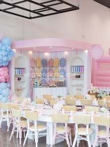 Silla de Mimbre Natural Hecha a Mano para Fiestas Infantiles, Alquiler para Eventos de Cumpleaños, Muebles de Lujo al por Mayor, OEM, ODM - Product Image 3