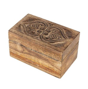 Caja de Madera Artesanal para Guardar Incienso, Conos Aromáticos, Accesorios de Fragancia y Decoración Espiritual para el Hogar - Product Image 1