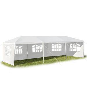 Tente de mariage et de fête de 10 x 30 pieds avec 5 parois latérales amovibles - Product Image 3