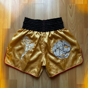 Pantalones Cortos Unisex para Entrenamiento de Muay Thai y Boxeo, de Poliéster Transpirable de Secado Rápido, Modernos y con Personalidad, para Artes Marciales - Product Image 5
