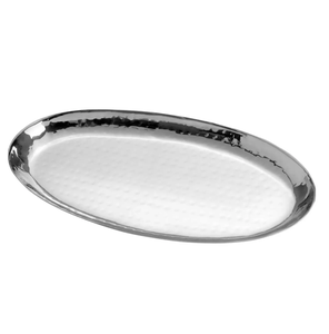 Bandeja de Servir Circular de Acero Inoxidable con Diseño Minimalista, Accesorio de Cocina, Adorno Decorativo a un Precio Accesible - Product Image 4