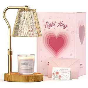 Lampada Scaldacandele Regolabile in Altezza e Luminosità con Timer, Candele Profumate per Donne, Regali di Inaugurazione Casa - Product Image 1
