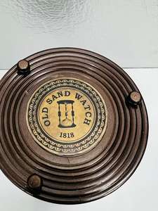 Reloj de Arena de Aluminio con Acabado en Cobre de 8'' con Diseño 3D de Ángel Animal |   Pie Decorativo Vintage para Mesa de Graduación - Product Image 2