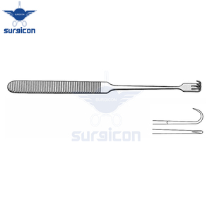 Pinzas Microquirúrgicas Jacobson de 17 cm (6-3/4 Pulgadas), 6 x 1 mm, Afiladas, Instrumento Quirúrgico de Precisión, Acero Inoxidable, Oftálmicas - Product Image 5