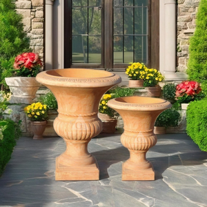 Outdoor Planters - Glazed Pots Wholesale - Plant Pot Price - Garden Vase - Pottery Clay - Product Image 1