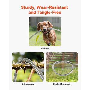 Tubo da Giardino in Acciaio Inossidabile Rinforzato da 60 Metri, Antiruggine, Anti-Piega, con Bobina Avvolgitubo e Ugello a 10 Funzioni - Product Image 3